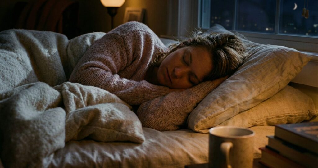 Alcohol can disrupt sleep